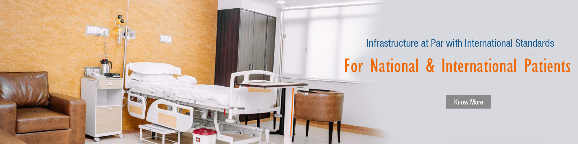 Infrastructure at Par with International Standards